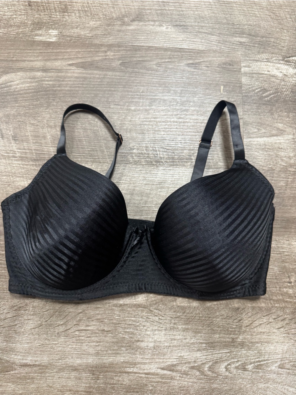 Body Embrace Black Bra Size 36D